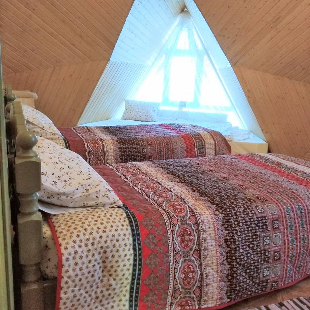 Купольный домик с интерьерами в стиле А-ЛЯ РУС