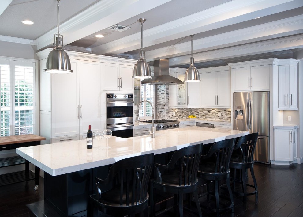 Sharp Contemporary Contemporary Kitchen Orlando by Executive