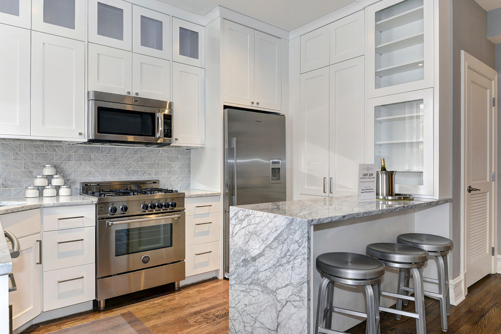 Kitchen - transitional kitchen idea in DC Metro