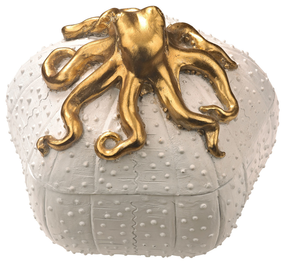 Octopus Bowl Beach Style Decorative Bowls by Houzz