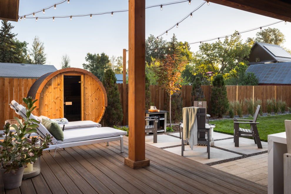 Photo of a modern landscaping in Denver.