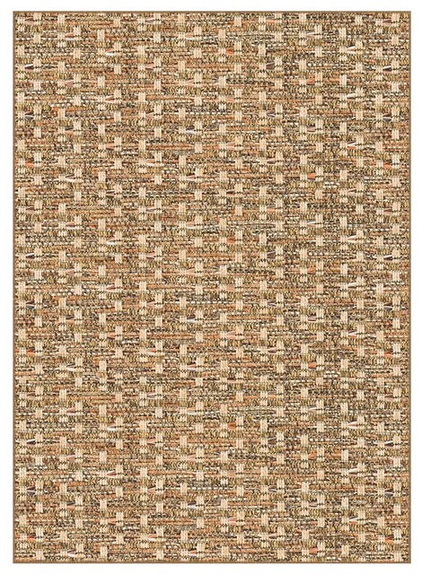 Virgin Gorda Rugs In/Out Door Carpet 50+ Sizes, Cinnamon 3'x5'