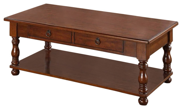 Rubber Wood Coffee Table Brown Rubber Wood Coffee Table Brown