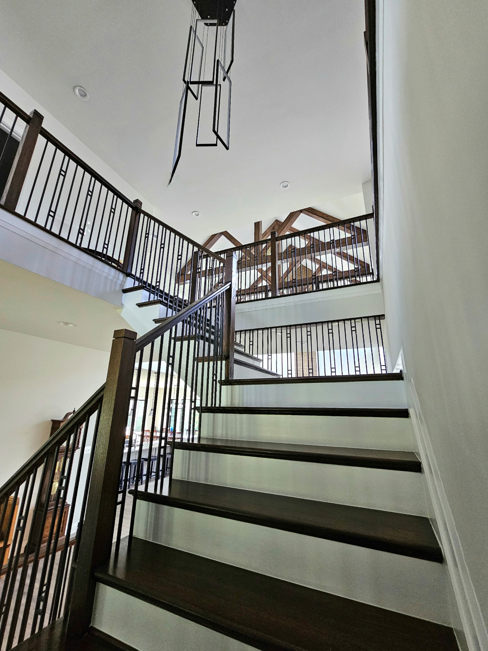109_Impressive Floating Staircase in Countryside Retreat, Upper Marlboro, MD