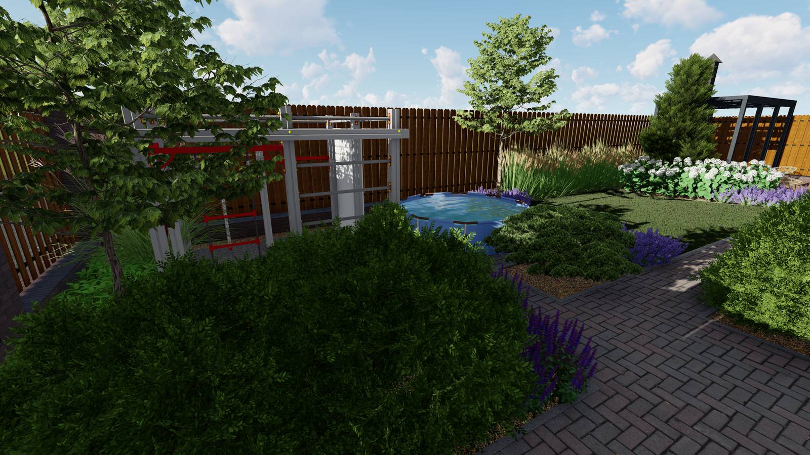 Частный сад Великолепный