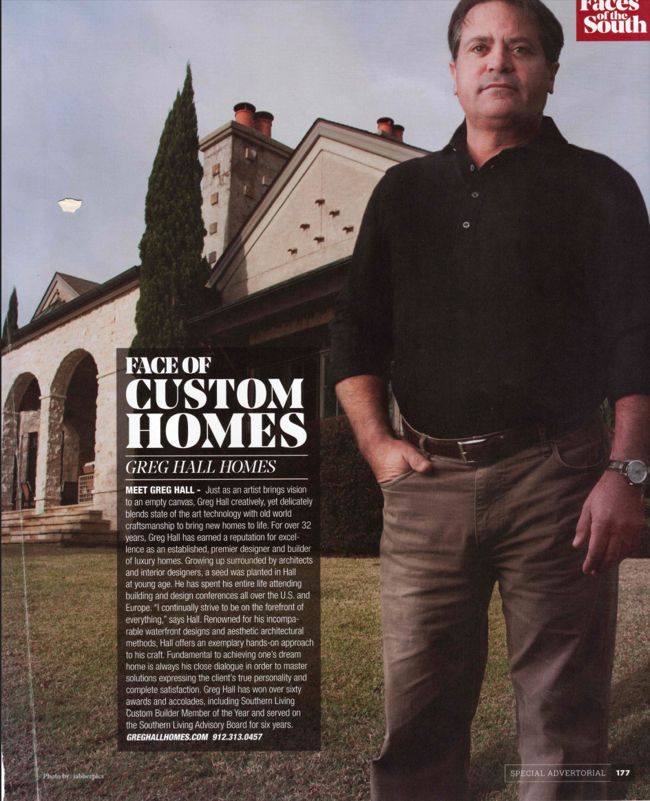 South Magazine "Face of Custom Homes"