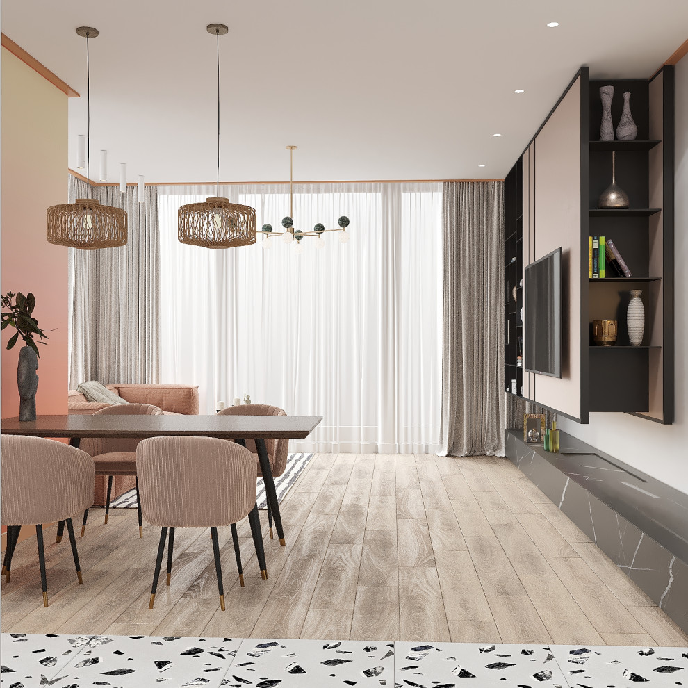 Яркие апартаменты