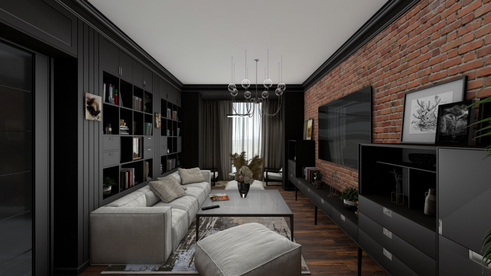 Однушка холостяка в хрущевке