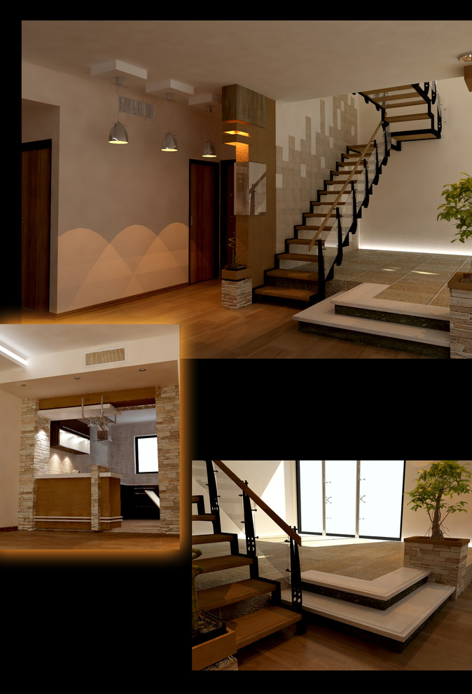 Home design - transitional home design idea