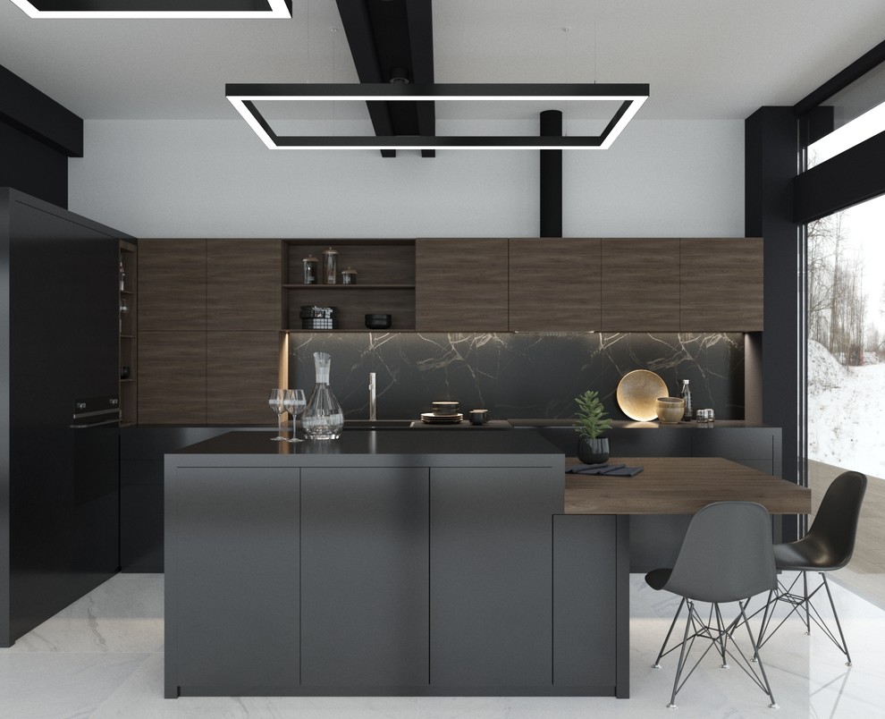 Проект первого этажа дома в г. Выборг, 100кв.м.