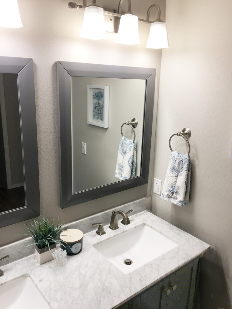 Home design - transitional home design idea in Seattle