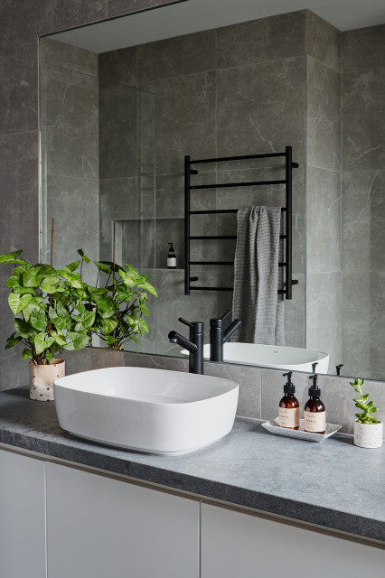 Glen Iris Project contemporary-badrum