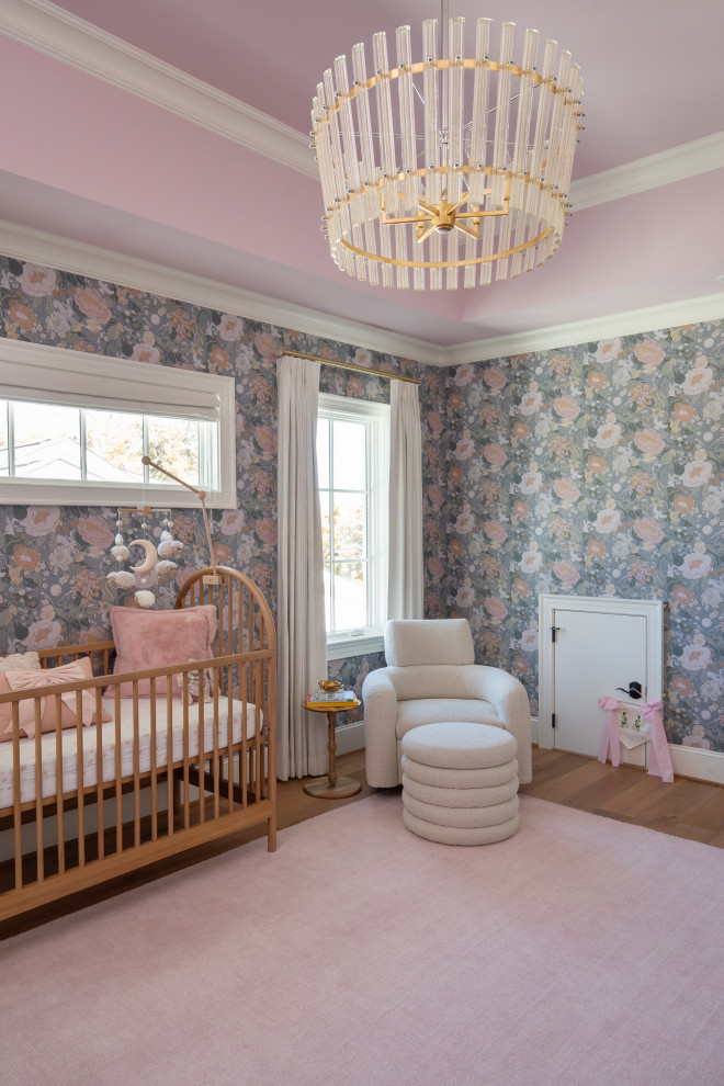 Transitional nursery photo in Raleigh