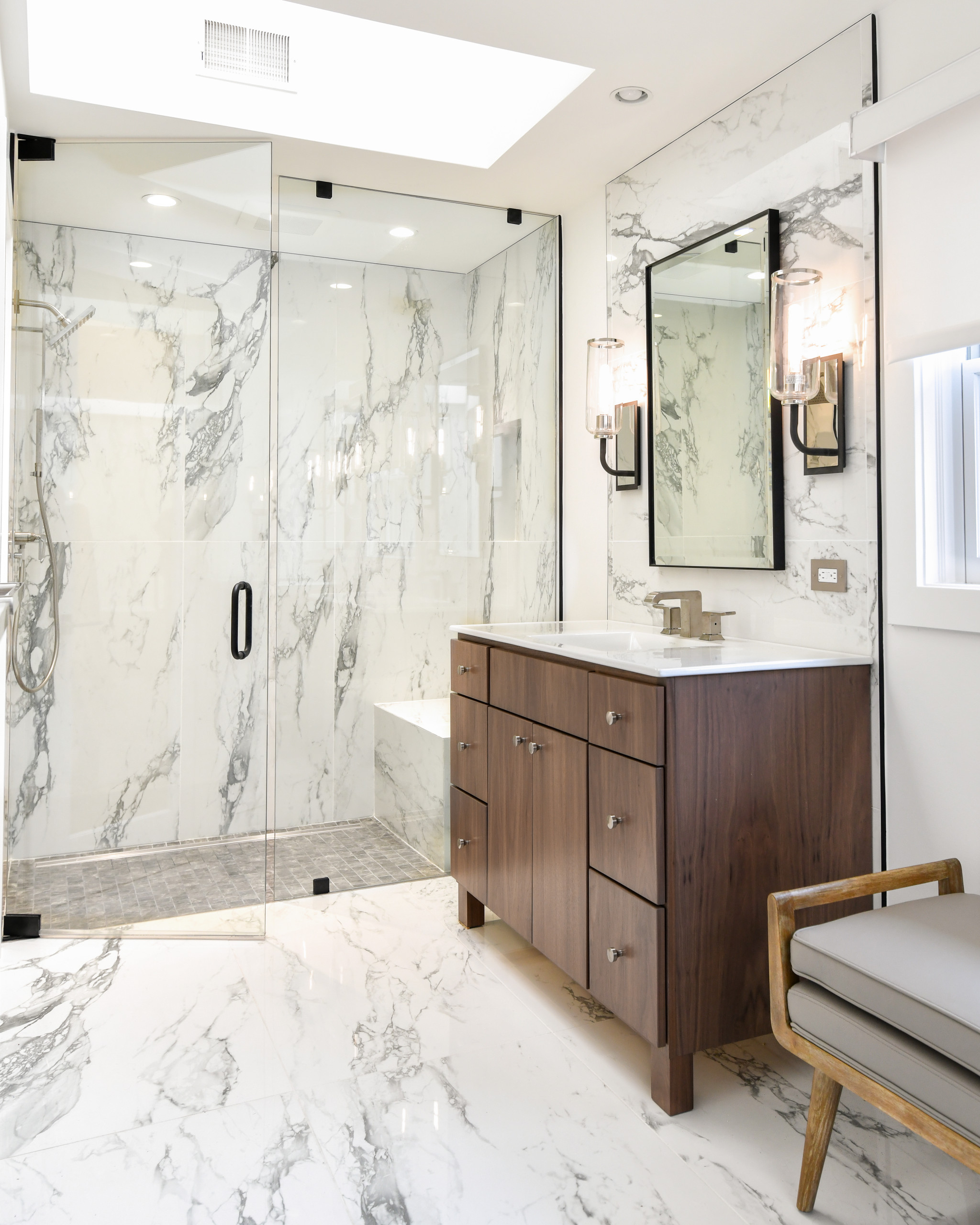 Fab Master Bathroom and Spacious Closet in  Vienna, Va