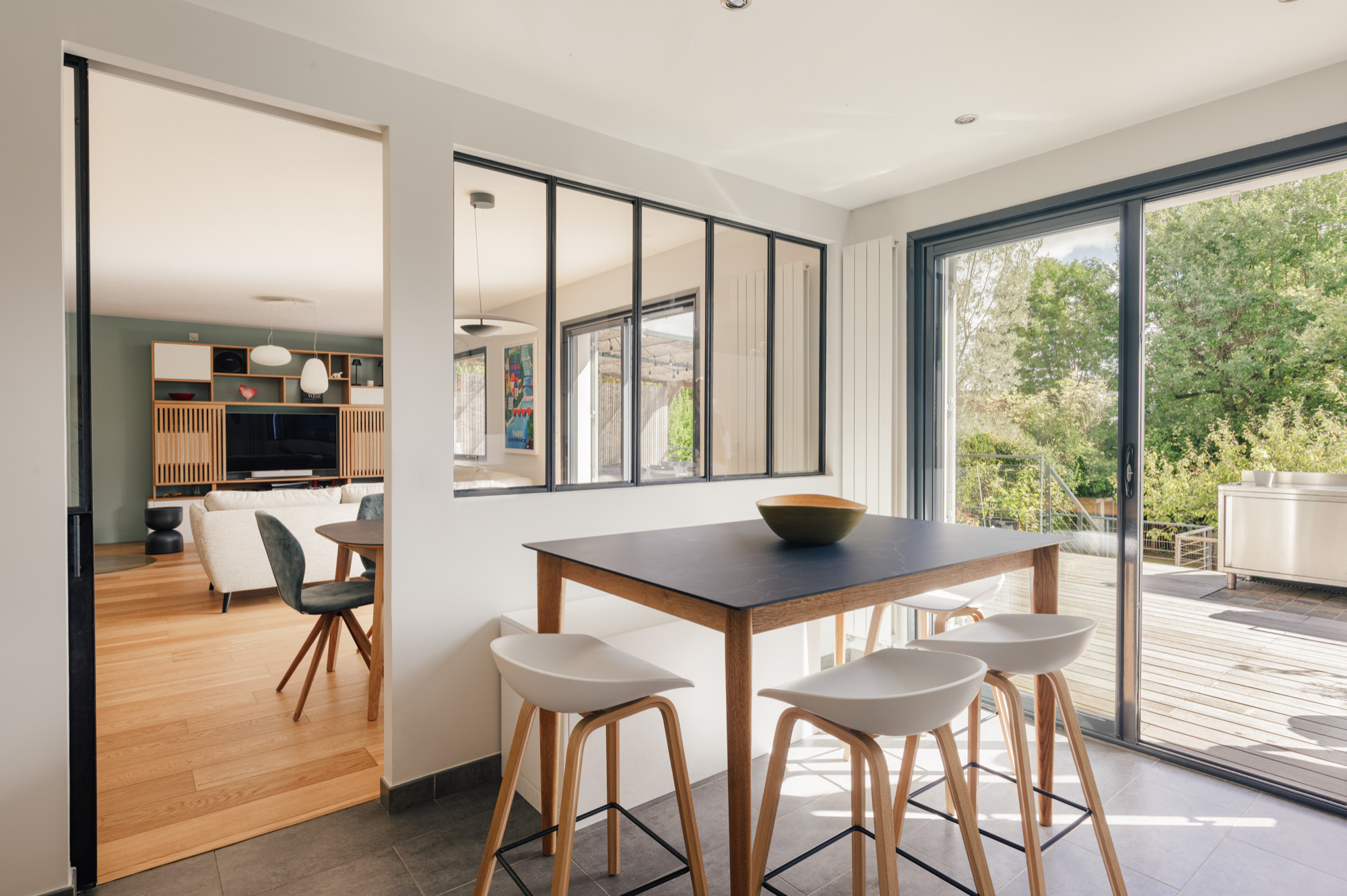 Création des espaces et sélection de mobilier