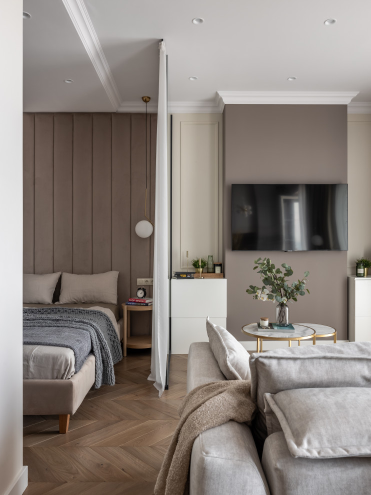 Проект-переделка однокомнатной квартиры в г. Самара