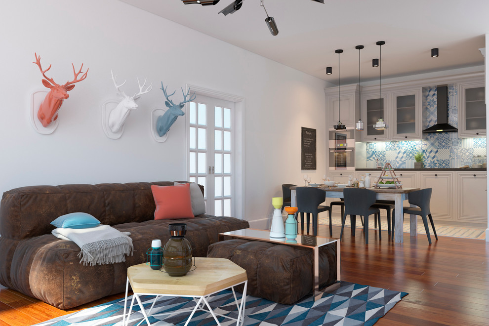 Квартира в стиле контемпорари.