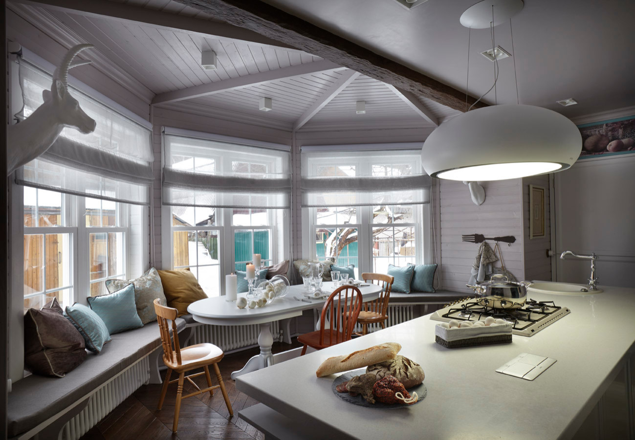 Кухня с эркером для программы "Дачный ответ" (совместно с Т. Смирновой)