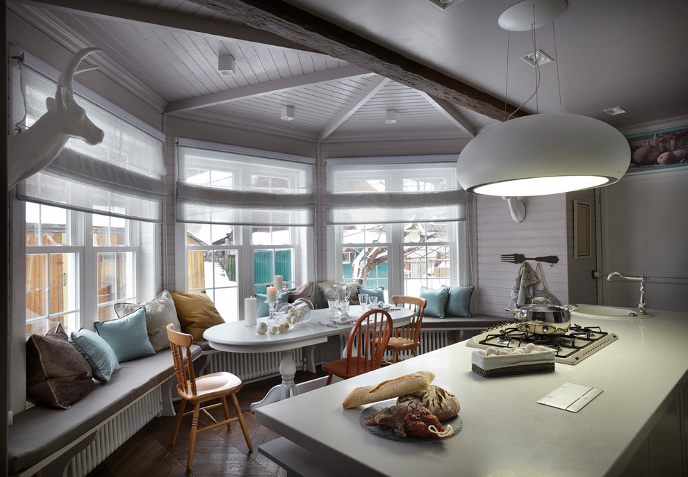 Кухня с эркером для программы "Дачный ответ" (совместно с Т. Смирновой)