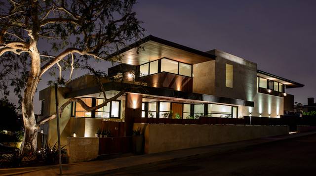 Curtis Ave Residence contemporain-facade