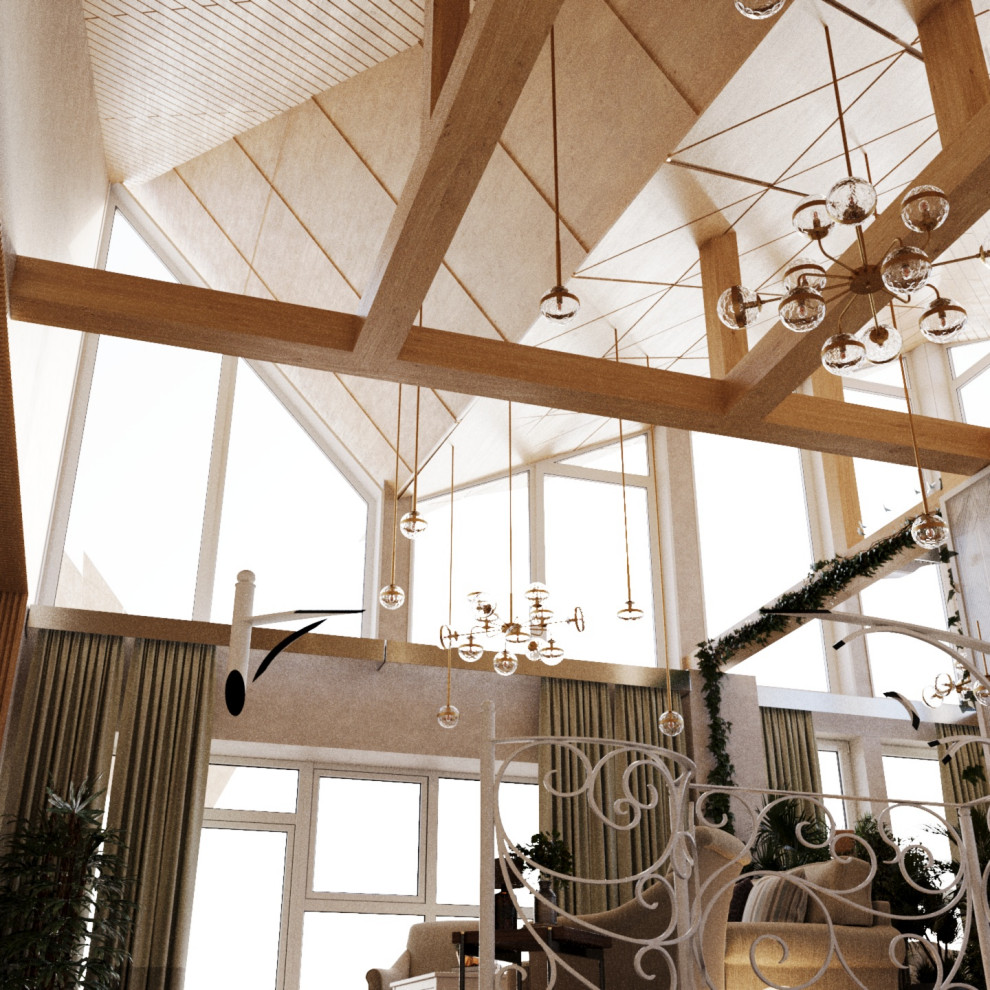 Дизайн проект частного дома в классической стиле