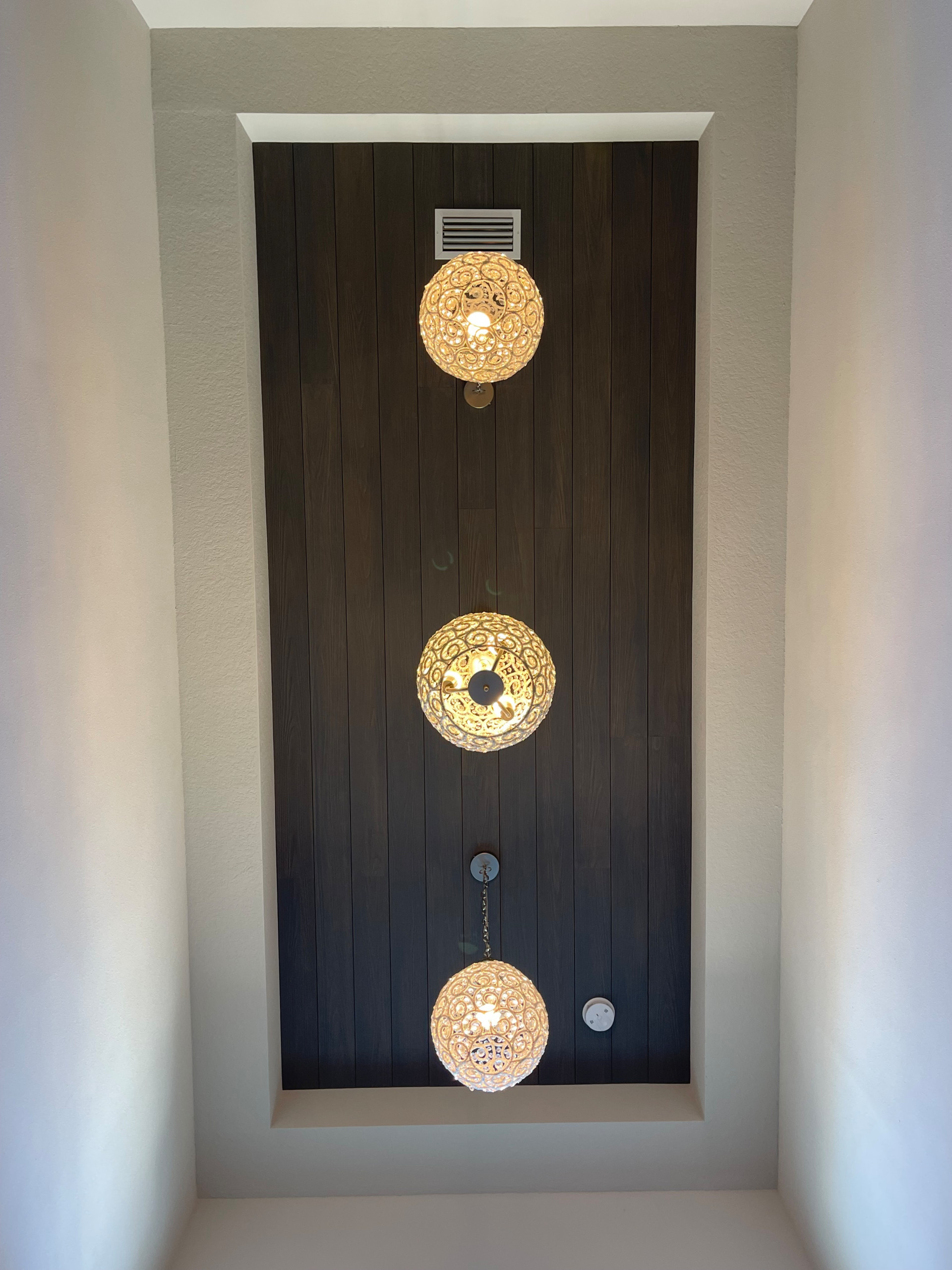 Ceiling beams and planks