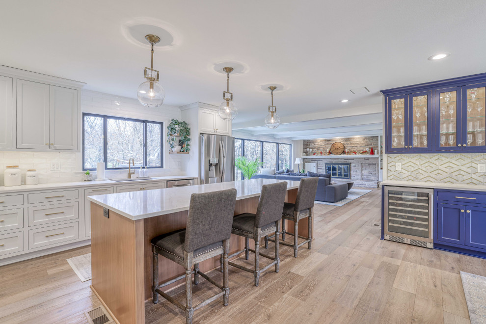 Leawood Home - Transitional - Kitchen - Kansas City - by Wineteer ...