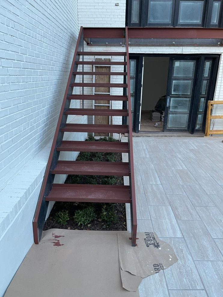 Custom Balcony w/ metal railings