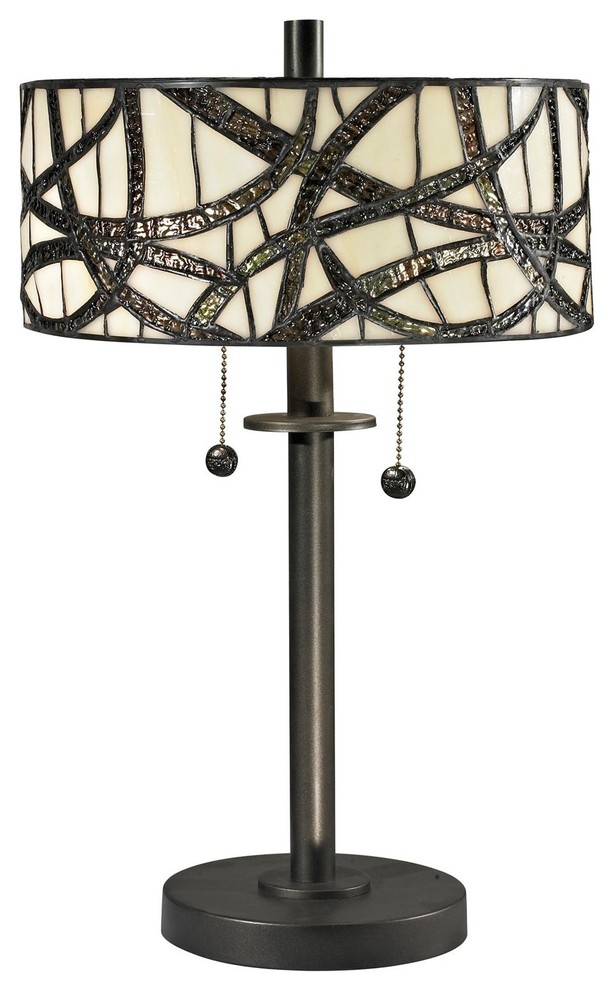 Willow Cottage Dark Bronze Two Light 19.5-Inch Table Lamp