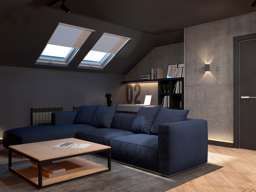 Мансардный этаж жилого дома п. Приуралье