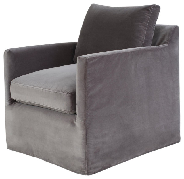 Humphrey Upholstered Club Chair Transitional Armchairs And Accent