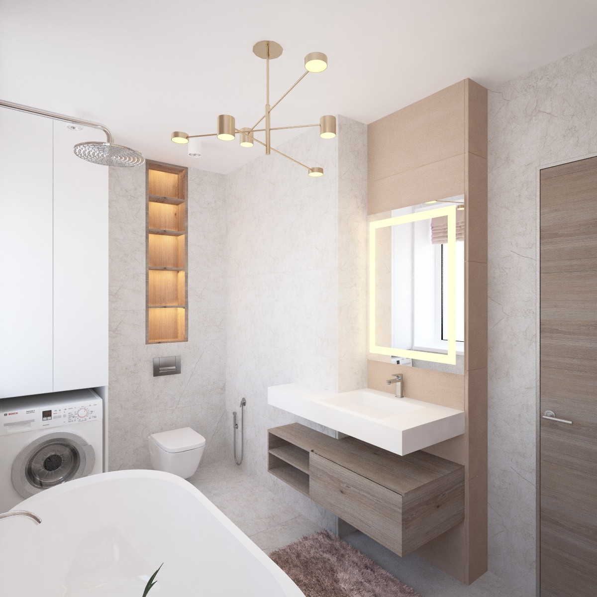 Ванная дочки