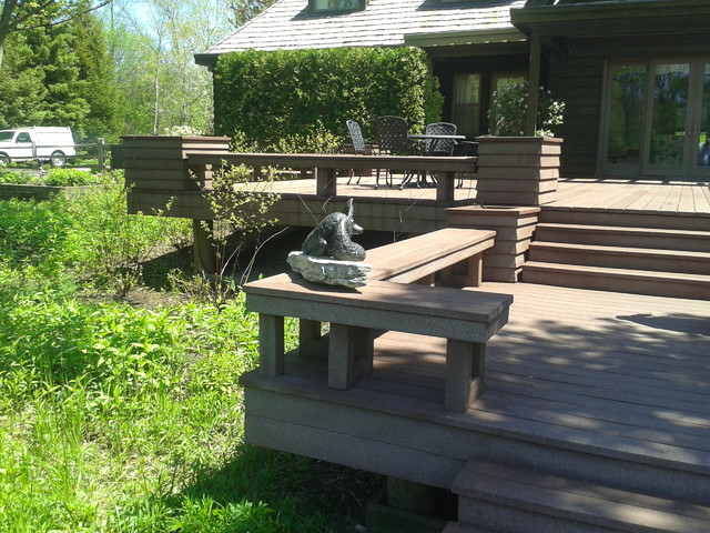 Lake Forest Deck Maintenance contemporary-terrace