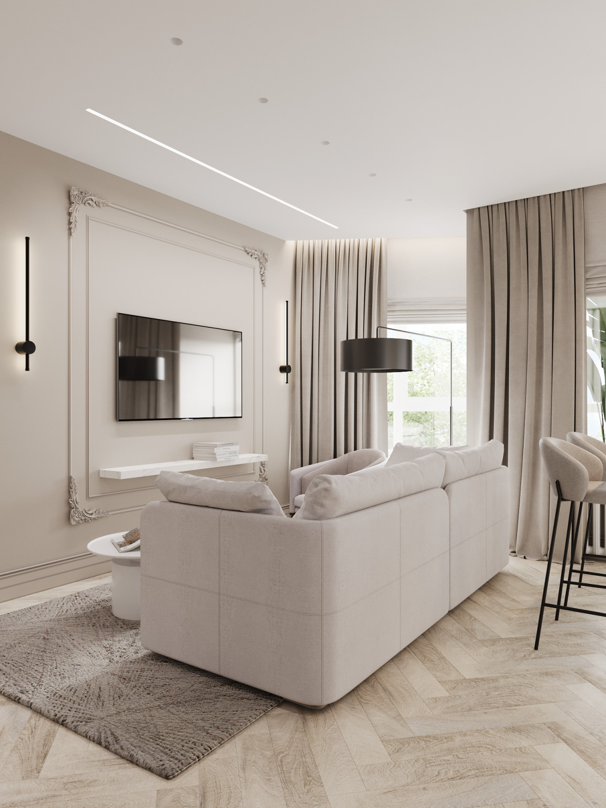 Квартира в Воронеже 80 м2