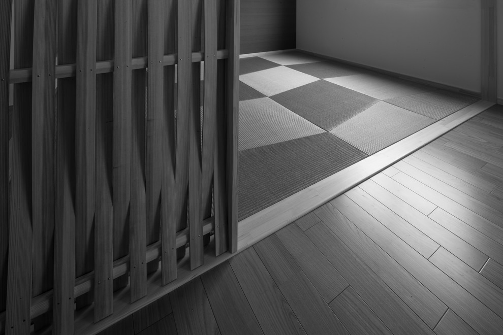 他の地域にあるおしゃれなリビング (畳) の写真