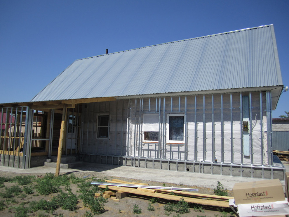 Обшивка дома фасадными панелями