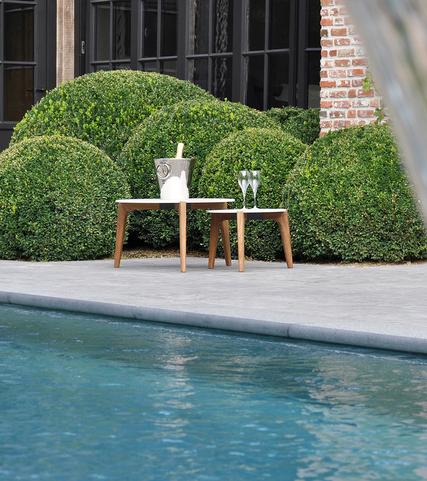 Example of a trendy exterior home design in Miami