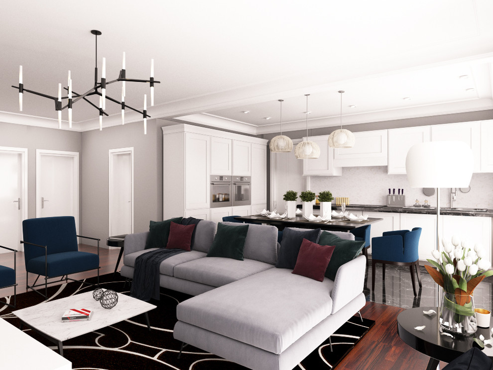 Квартира в современном стиле в Алматы