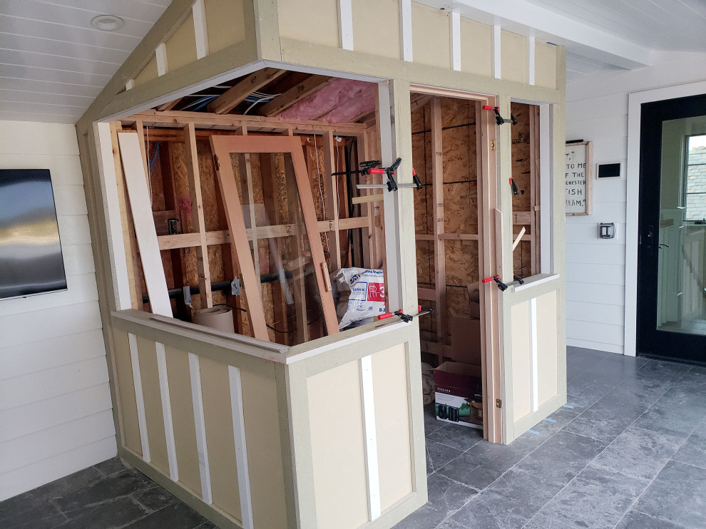 Sauna Addition on Patio