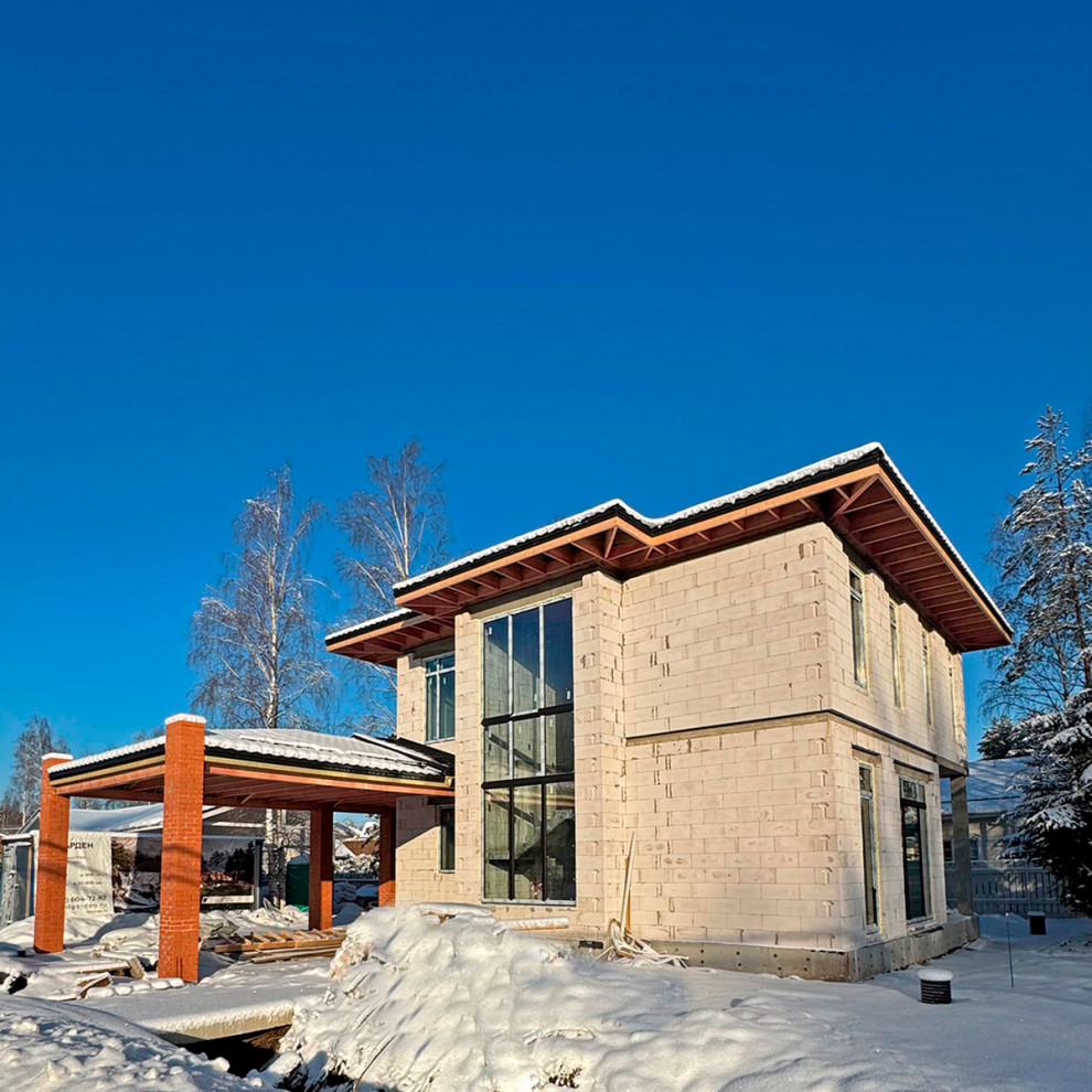 Строительство дома по индивидуальному проекту в Мендсарах