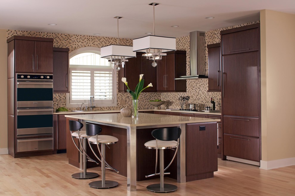 Kitchen - contemporary kitchen idea in Cincinnati