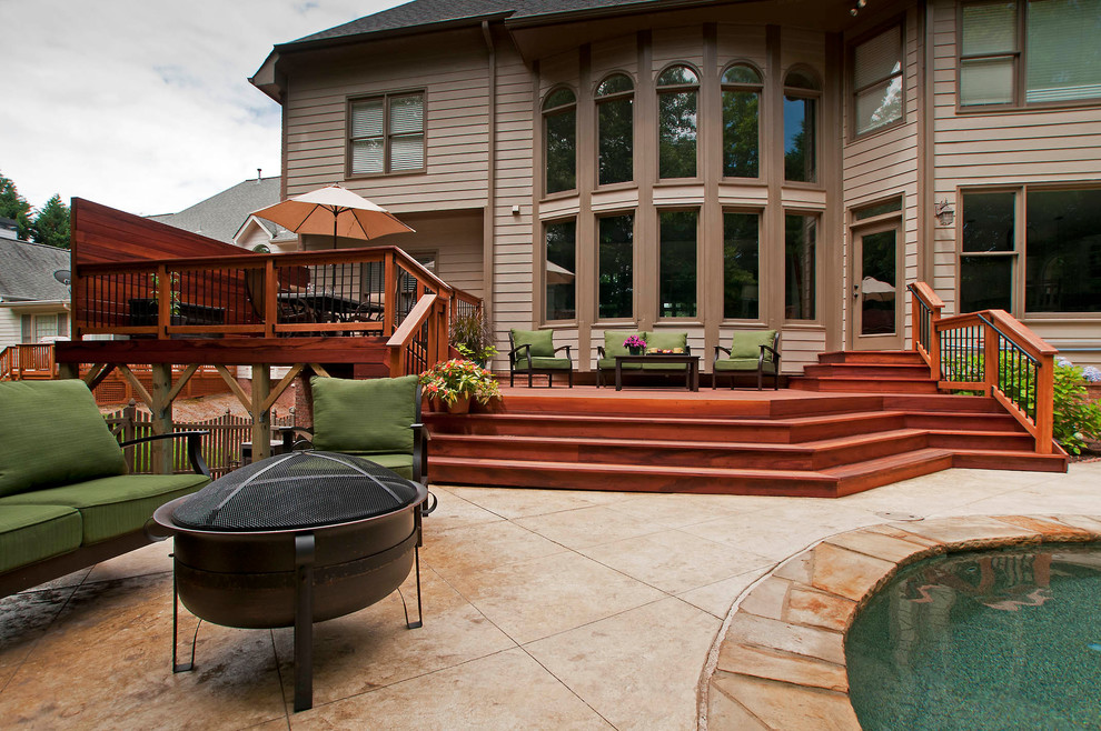 Crooked Creek - Milton, GA - Transitional - Deck - Atlanta ...