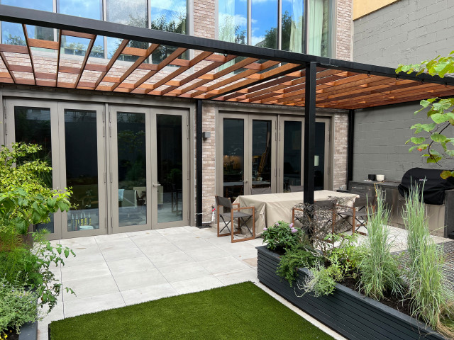 Pergolas minimalistisch-patio