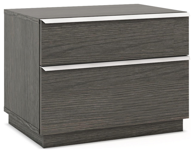 Porto 2Drawer Nightstand Farmhouse Nightstands And Bedside Tables