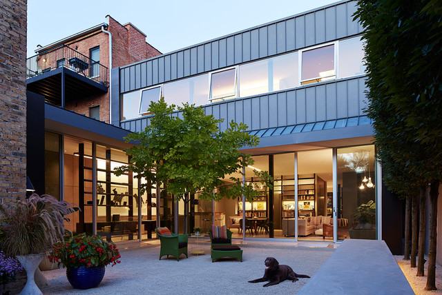 Wicker Park Residence contemporary-exterior
