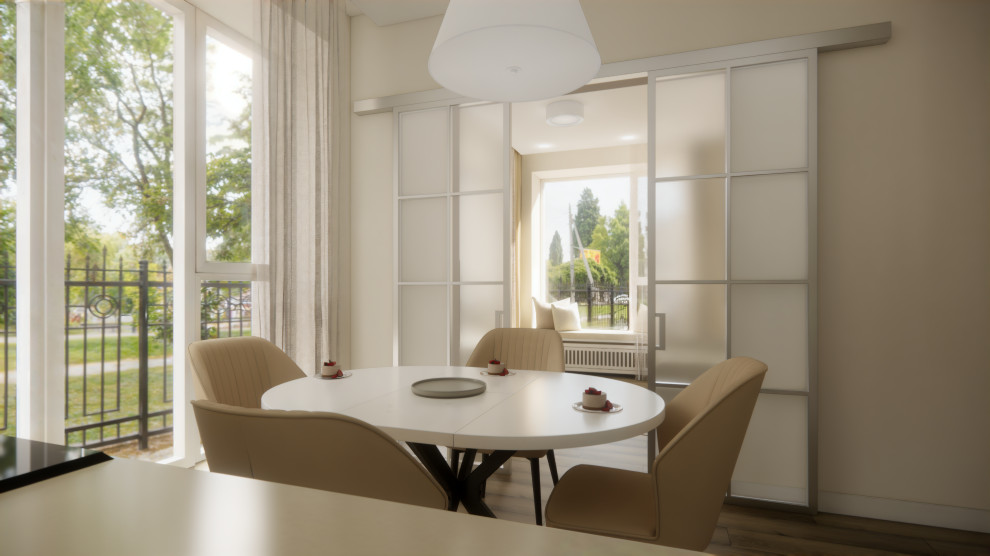 Квартира в ЖК Кристалл: новая классика