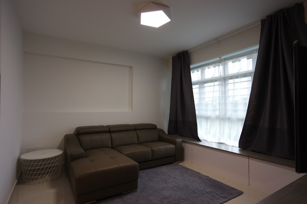 Photo of a modern living room in Singapore.