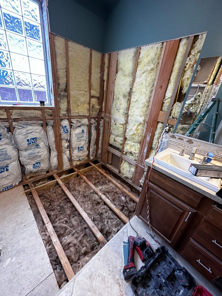 ADA Bathroom/Garage Retrofit and New Flooring