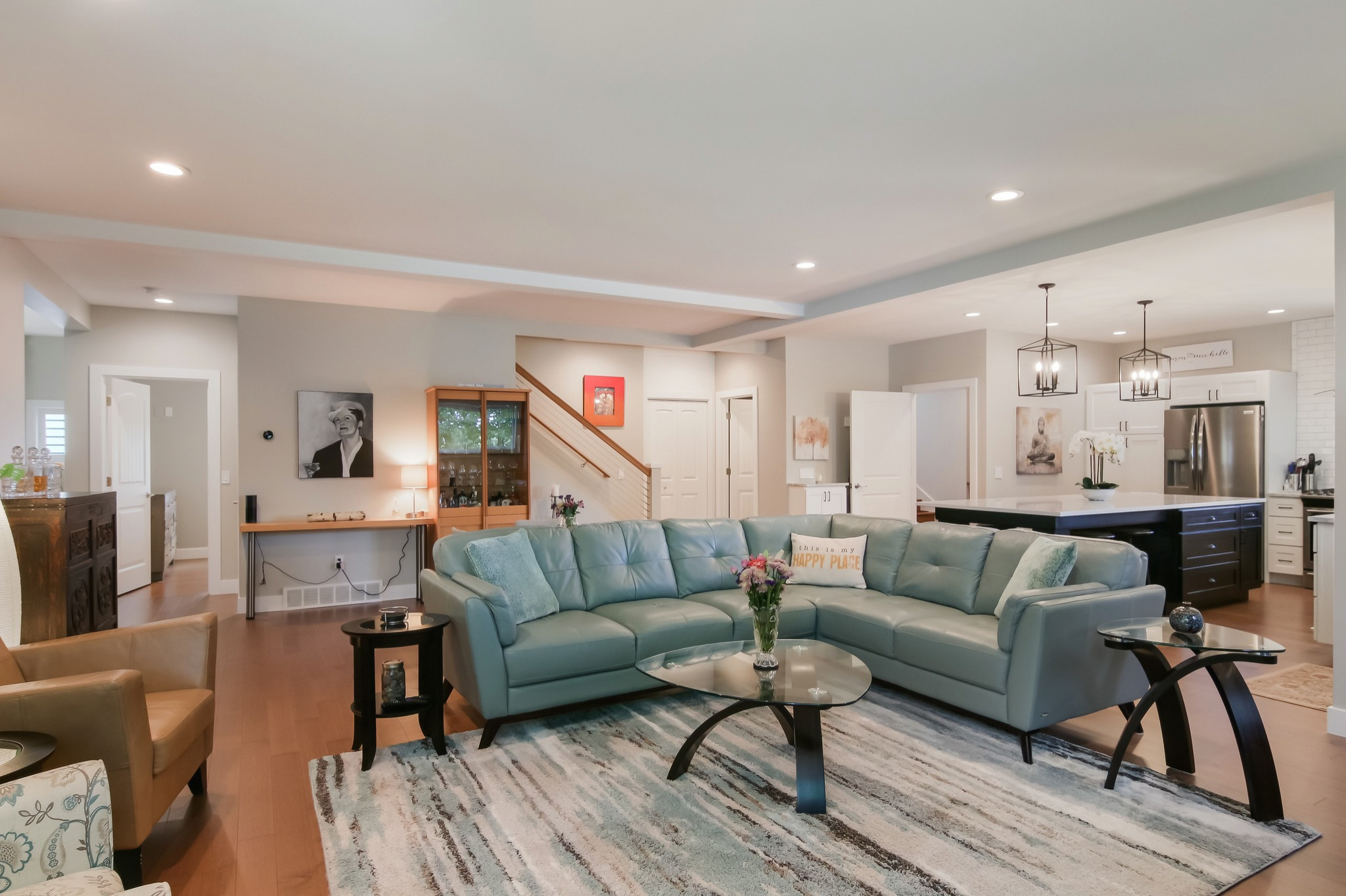 Inspiration for a living room remodel in Other