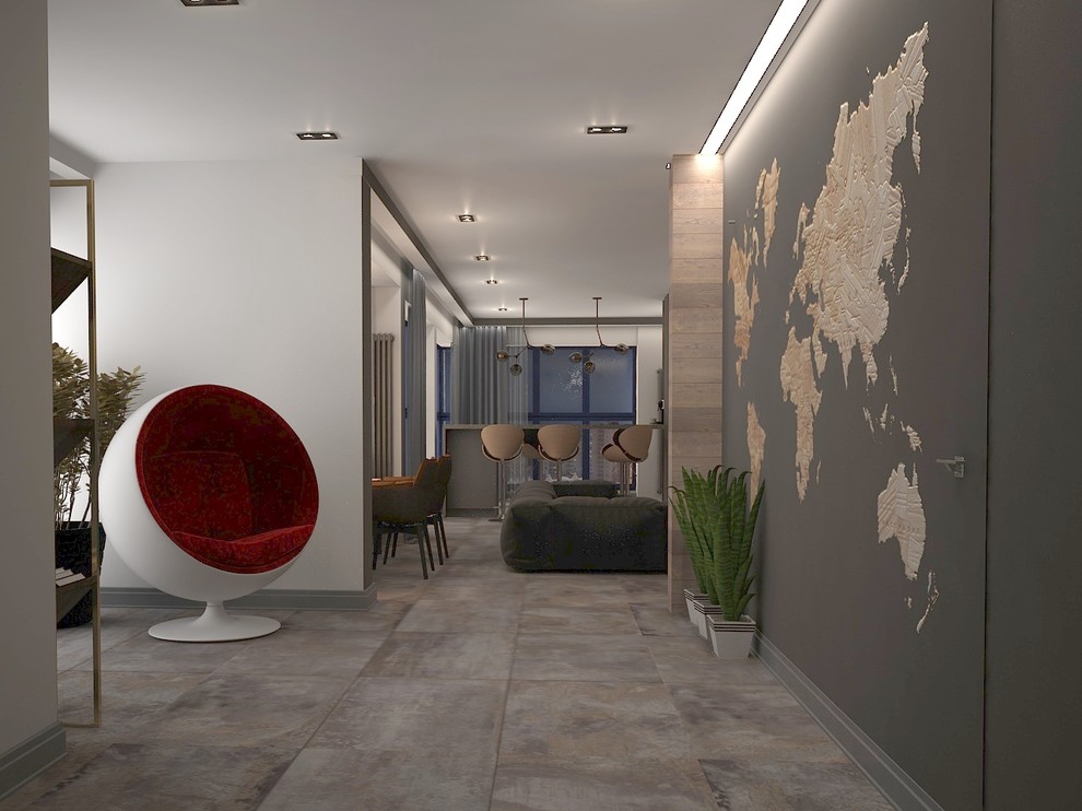 Квартира на 16 этаже  с витражным остеклением